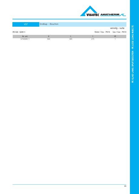 PE druk catalogus - VigotecAkatherm