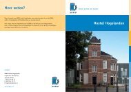 Meer weten? Hostel Hogelanden - SBWU