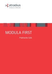 Praktische gids Modula First - Atradius Belgium