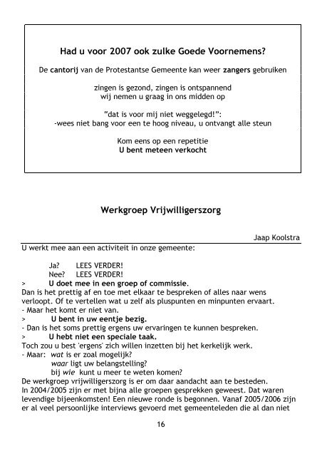 Rondom de kerkdiensten - Protestantse Gemeente te Amsterdam ...