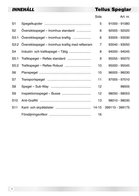 Tellus speglar katalog.indd - Tellus Hjul & Trade AB