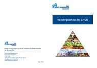 Voedingsadvies bij COPD - Sint-Andriesziekenhuis Tielt