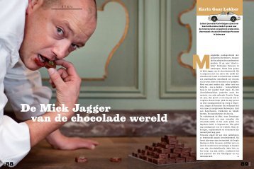 De Mick Jagger van de chocolade wereld - The chocolate line