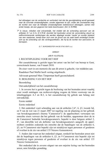 AC 10 2010 (PDF, 1.35 MB) - Federale Overheidsdienst Justitie ...