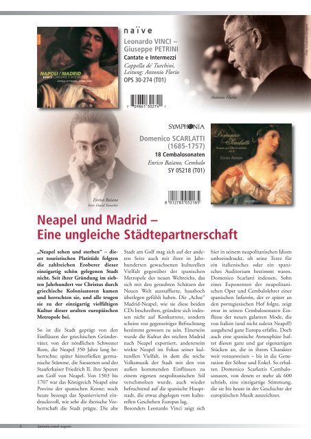 magazin - Harmonia Mundi