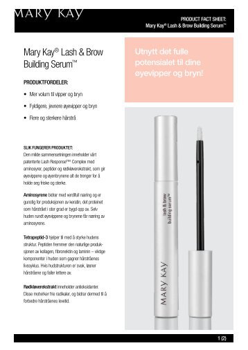 Mary Kay® Lash & Brow Building Serum™