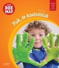 Voorbeeldpagina's Plak, de knutselslak - Abimo uitgeverij