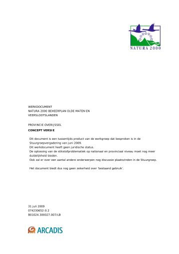 Werkdocument 01-09-2009 (pdf) - Provincie Overijssel