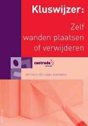 Zelf wanden plaatsen of verwijderen - Centrada