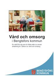 Vård och omsorg - Bengtsfors kommun