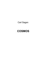 Carl sagan - cosmos