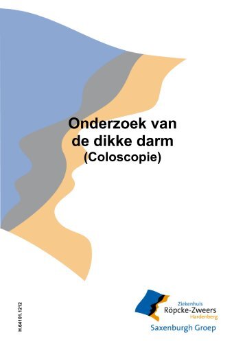 Onderzoek van de dikke darm