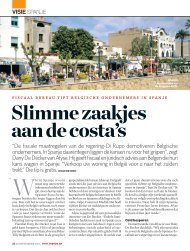 Slimme zaakjes aan de costa's - Baker Tilly Belgium