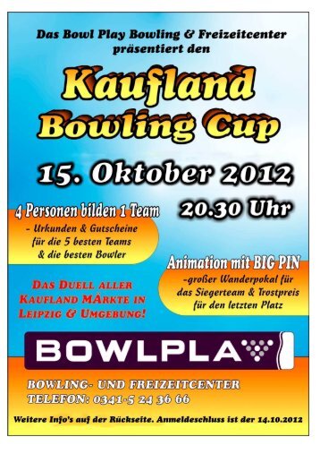 Kaufland Center Bowling-Cup - Bowlplay