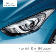 Hyundai i30 accessoire brochure