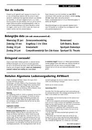 Editie april 2012 - AV Weert