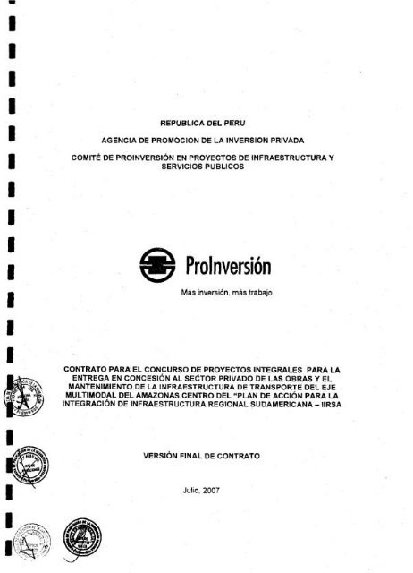 1 - Proinversión