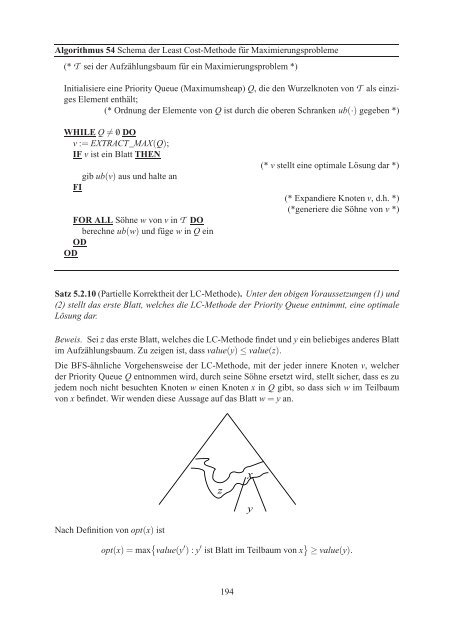 5 Entwurfsmethoden für Algorithmen