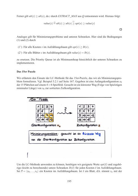 5 Entwurfsmethoden für Algorithmen