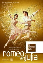 Programmaboek Romeo en Julia - Het Nationale Ballet