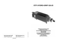ETP HYDRO-GRIP GS-25