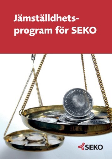 Jämställdhets- program för SEKO