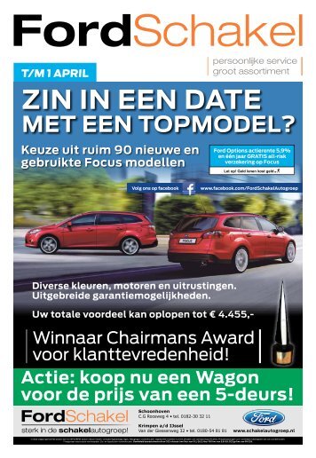 Zin in een date - Ford SchakelAutogroep