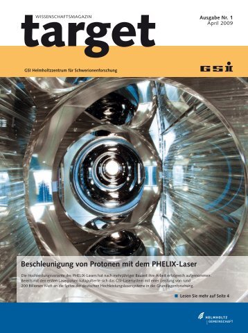 Beschleunigung von Protonen mit dem PHELIX-Laser