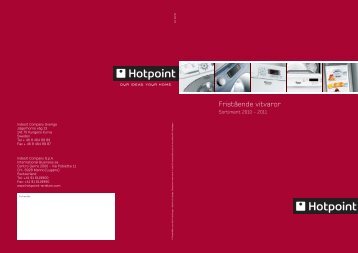 donwload brochure - Hotpoint