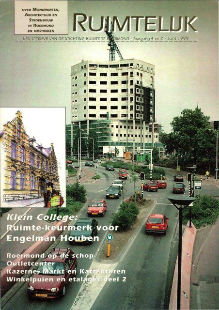 Ruimtelijk juni 1999 - Stichting Ruimte Roermond