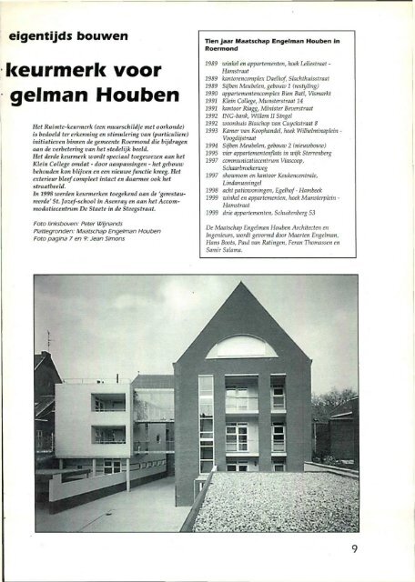Ruimtelijk juni 1999 - Stichting Ruimte Roermond