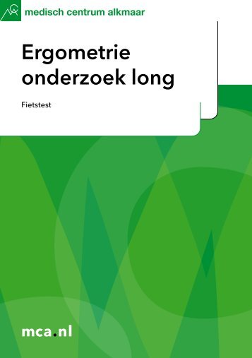 Ergometrie onderzoek long - Mca