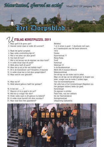 Dorpsblad maart 2012 - IJzendijke-online