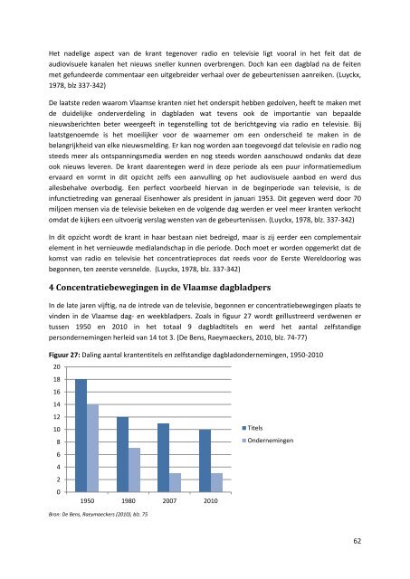 Eindwerk Femke De Souter - Vlaamse Regulator voor de Media