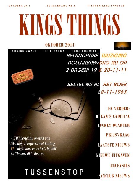 OKTOBER 2011 - Stephen King Fanclub Nederland