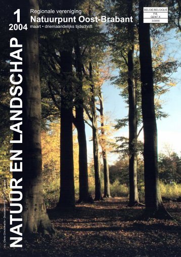 Tijdschrift Natuur & Landschap, editie maart 2004 - Natuurpunt ...