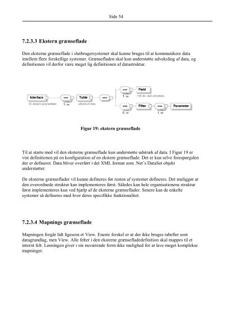 Automatisk generering af system til databehandling