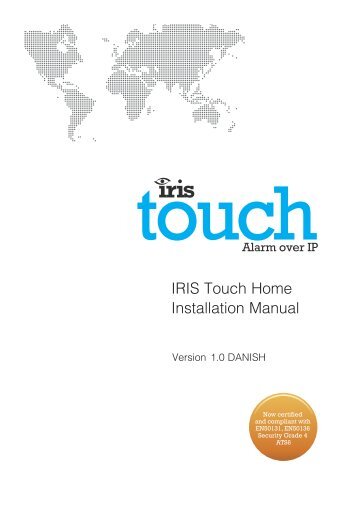 IRIS Touch Home Installation Manual - Chiron Security ...