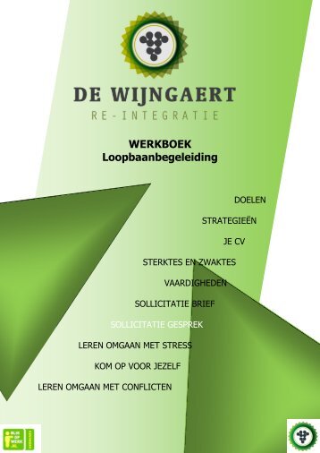 JE SOLLICITATIEGESPREK - De Wijngaert