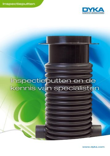 DYKA inspectieputten, Brochure