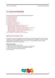 3 Levensoriëntatie - Spelen vanuit verbeelding