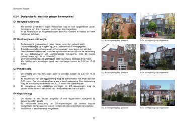 6.2.4 Deelgebied IV: Westelijk gelegen binnengebied G1 Hoogte ...