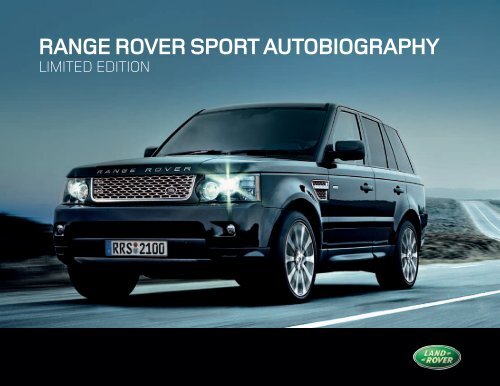 RANGE ROVER SPORT AUTOBIOGRAPHY - Auto Stahl