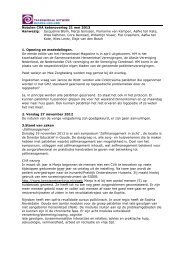verslag CVA ketenoverleg 21-05-2013 - Transmuraal Netwerk