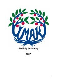 Skriftlig beretning 2007 - Lærernes fagforening i Grønland