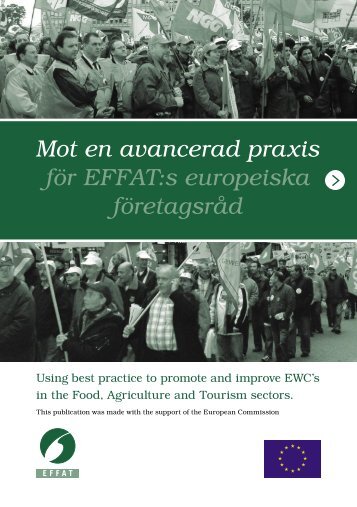 Mot en avancerad praxis för EFFAT:s europeiska företagsråd