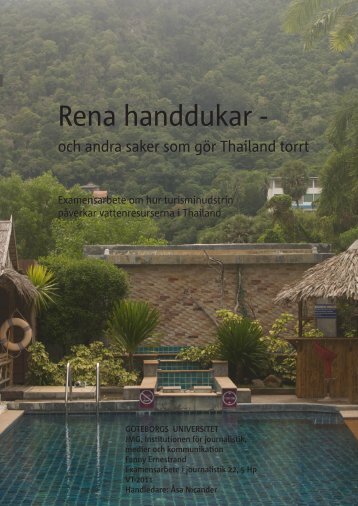 Rena handdukar - - Göteborgs universitet