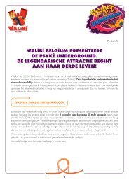 Persbericht (pdf) - Walibi