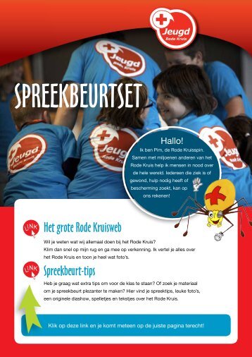 Het grote Rode Kruisweb Spreekbeurt-tips - Kids : Rode Kruis ...