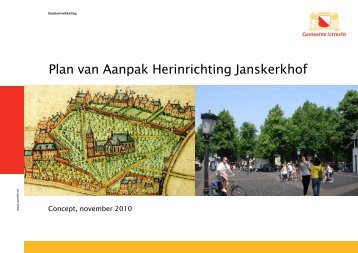 Plan van Aanpak Herinrichting Janskerkhof - D66 Utrecht